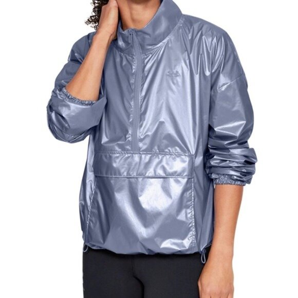 Under Armour Womens Training Fitness Athletic Jacket Size Large water-repellent - Picture 10 of 10